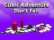 Igra Cube Adventure: Ne padi spletu