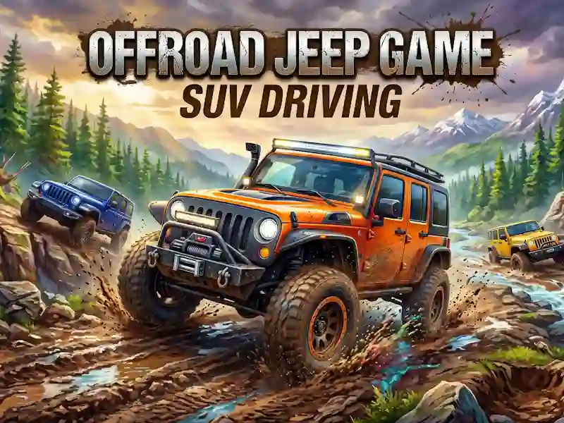 Igra Offroad Jeep Game SUV Driving spletu