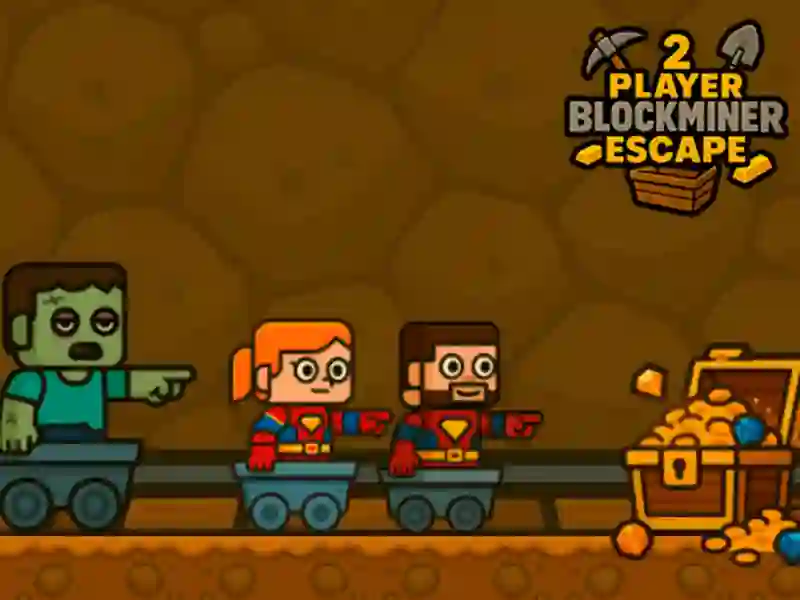 Igra Escape of Block Miners 2 igralca spletu