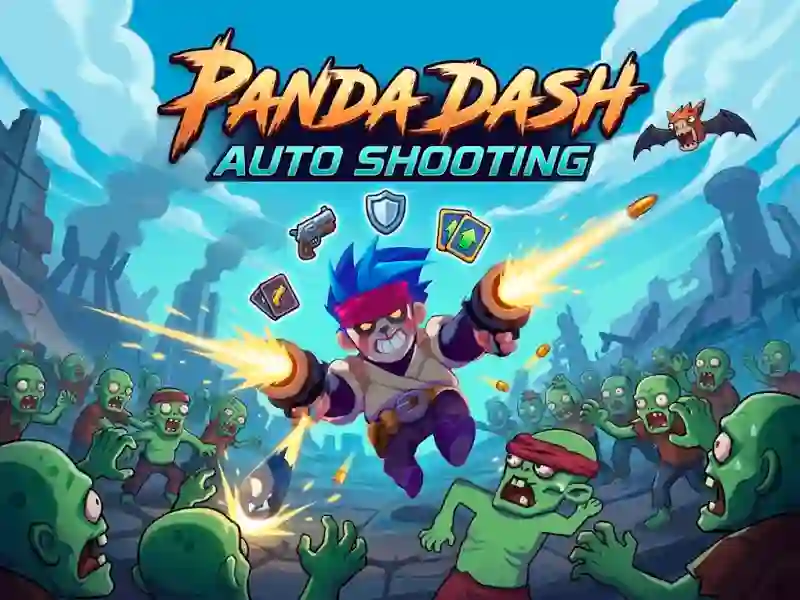Igra Panda Dash Auto Shooting spletu