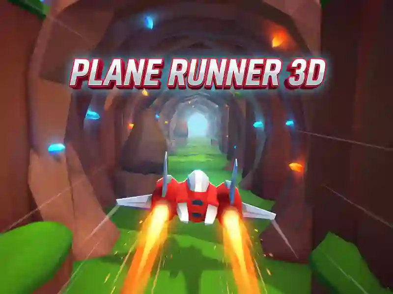 Igra Plane Runner 3D spletu