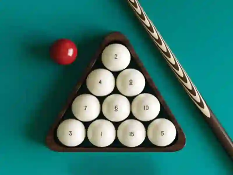 Igra Biljard 3d: ruska piramida spletu