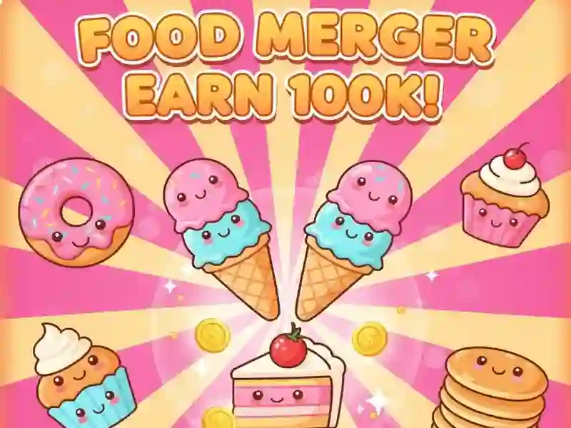 Igra Food Merger: Zaslužite 100K! spletu