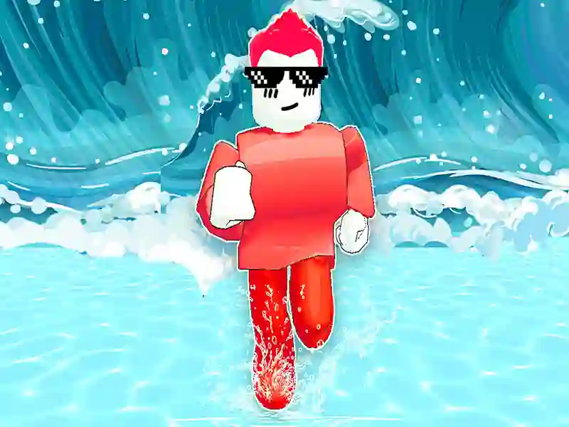 Igra Dirka s cunamijem spletu