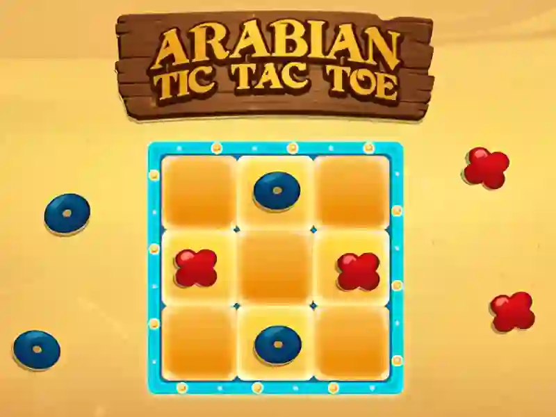 Igra Arabski tic-tac-toe spletu