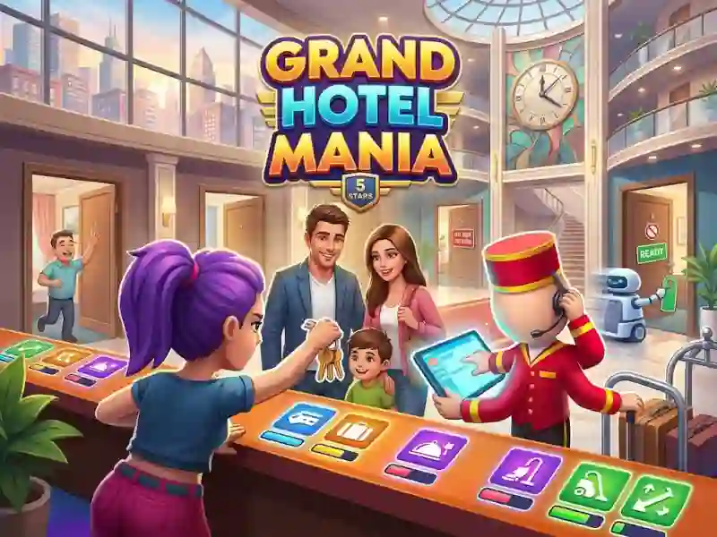 Igra Grand Hotel Mania spletu
