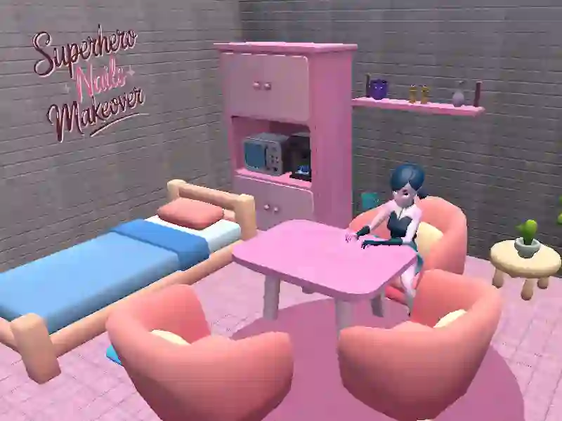 Igra Superjunaška preobrazba nohtov spletu