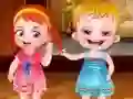 Igra Dojenček Hazel se uči bontonu spletu