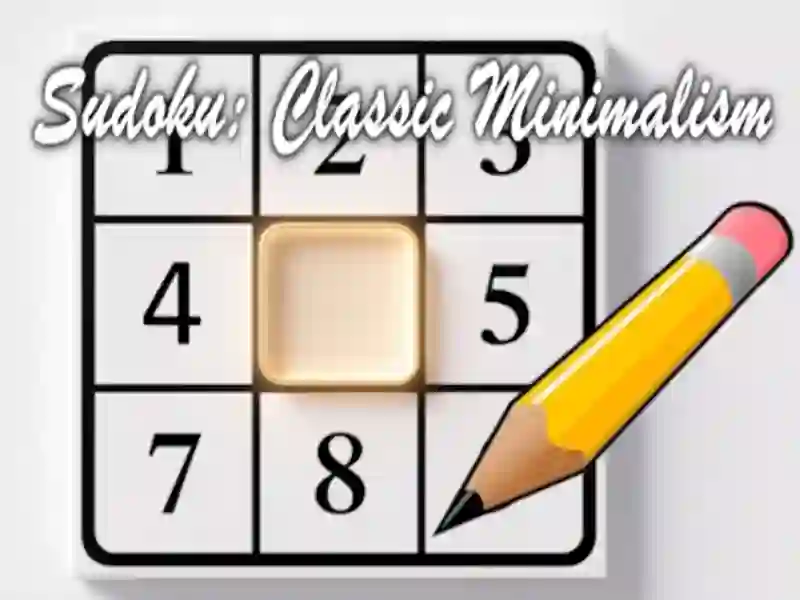 Igra Sudoku: klasični minimalizem spletu
