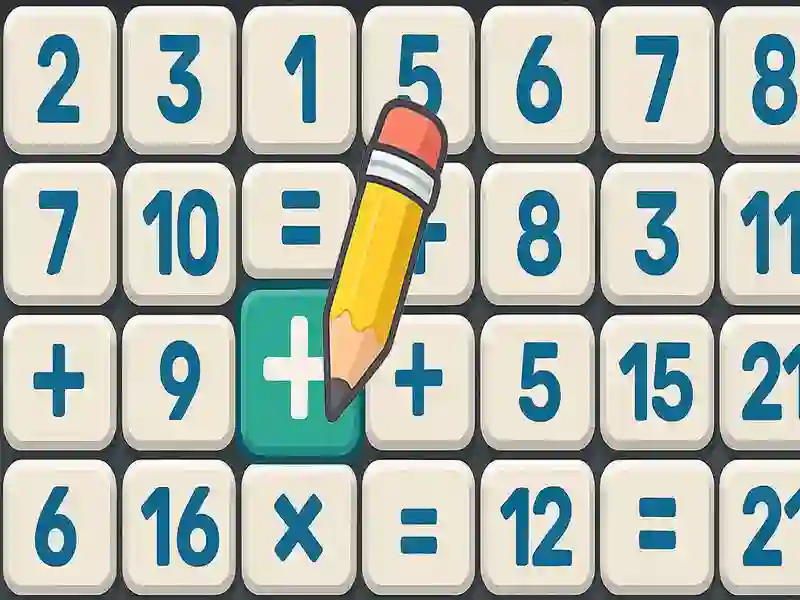 Igra Matematična križanka spletu