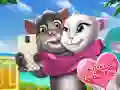 Igra Čas za Selfie s Mačkami spletu Igra Čas za Selfie s Mačkami spletu