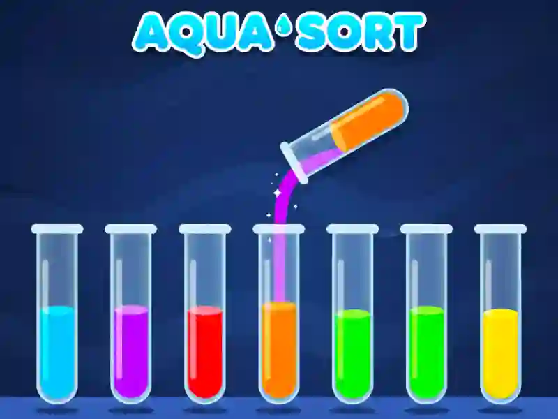 Igra Aqua Sort spletu