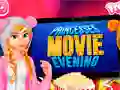 Igra Filmski večer princese spletu Igra Filmski večer princese spletu