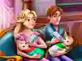Igra Družinski dan Rapunzelinih dvojčkov spletu