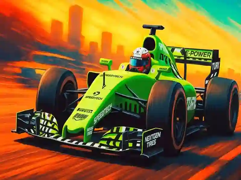 Igra Formula 1 dirkač spletu