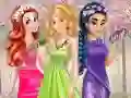 Igra Barve pomladnih princes kimon spletu
