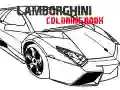 Igra Lamborghini Knjiga za barvanje spletu