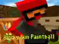 Igra Blokasta Puška Paintball spletu Igra Blokasta Puška Paintball spletu
