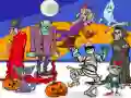 Igra Najdi 5 razlik Halloween spletu Igra Najdi 5 razlik Halloween spletu