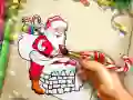 Igra Božično barvanje s Seljakom spletu