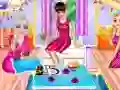 Igra Princese zabava v pižamah spletu Igra Princese zabava v pižamah spletu
