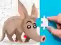 Igra Izziv Aardvark Puzzle spletu Igra Izziv Aardvark Puzzle spletu