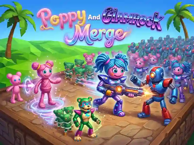 Igra Poppy And Glamrock Merge spletu