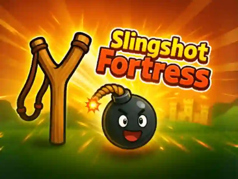 Igra Slingshot Fortress spletu