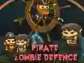Igra Obranite piratske zombije spletu