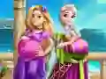Igra Princese v palači: Noseče najboljše prijateljice spletu Igra Princese v palači: Noseče najboljše prijateljice spletu