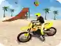 Igra Dirka Moto: Simulator Skakanja na Plaži spletu Igra Dirka Moto: Simulator Skakanja na Plaži spletu