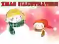 Igra Ilustracija božiča spletu Igra Ilustracija božiča spletu