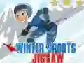 Igra Zimski športi sestavljanka spletu Igra Zimski športi sestavljanka spletu