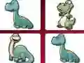 Igra Izziv Spomina s Risankami Dinosavri spletu
