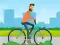 Igra Družinska kolesarska vožnja v parku Match 3 spletu