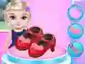 Igra Oblikovanje modnih čevljev za malo princesko spletu Igra Oblikovanje modnih čevljev za malo princesko spletu