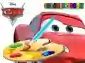 Igra Disney Cars Knjiga za barvanje spletu