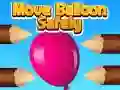 Igra Premaknite balon varno spletu