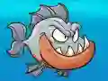 Igra Cute Piranha Sestavljanke spletu Igra Cute Piranha Sestavljanke spletu