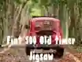 Igra Fiat 500 Oldtimer Sestavljanka spletu Igra Fiat 500 Oldtimer Sestavljanka spletu