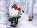 Igra Božični sestavljanka Hello Kitty spletu Igra Božični sestavljanka Hello Kitty spletu
