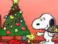 Igra Snoopy Božični Sestavljanka spletu Igra Snoopy Božični Sestavljanka spletu