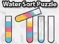 Igra Sortežni puzzle z vodo spletu