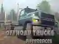 Igra Razlike Offroad Tovornjakov spletu Igra Razlike Offroad Tovornjakov spletu