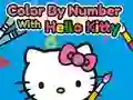 Igra Barvaj po številkah z Hello Kitty spletu Igra Barvaj po številkah z Hello Kitty spletu