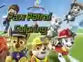 Igra Paw Patrol Barvanje spletu Igra Paw Patrol Barvanje spletu