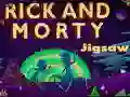 Igra Rick in Morty Sestavljanka spletu