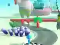 Igra Smešen Spongebob Parkour Dirkač 3D spletu