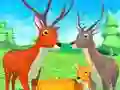 Igra Simulator Jelenov: Družina Živali 3D spletu Igra Simulator Jelenov: Družina Živali 3D spletu