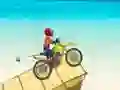 Igra Motokros na Plaži spletu